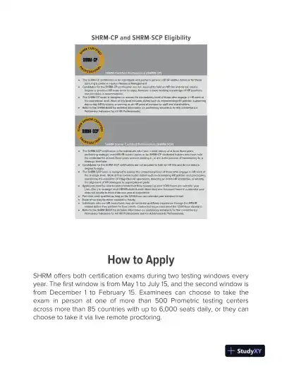 Preparing for the SHRM-SCP� Exam: Workbook and Practice Questions from SHRM, 2022 Edition (2022) - Page 11 preview image