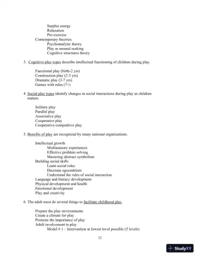 Class Notes for Teaching Young Children: An Introduction, 6th Edition - Page 25 preview image
