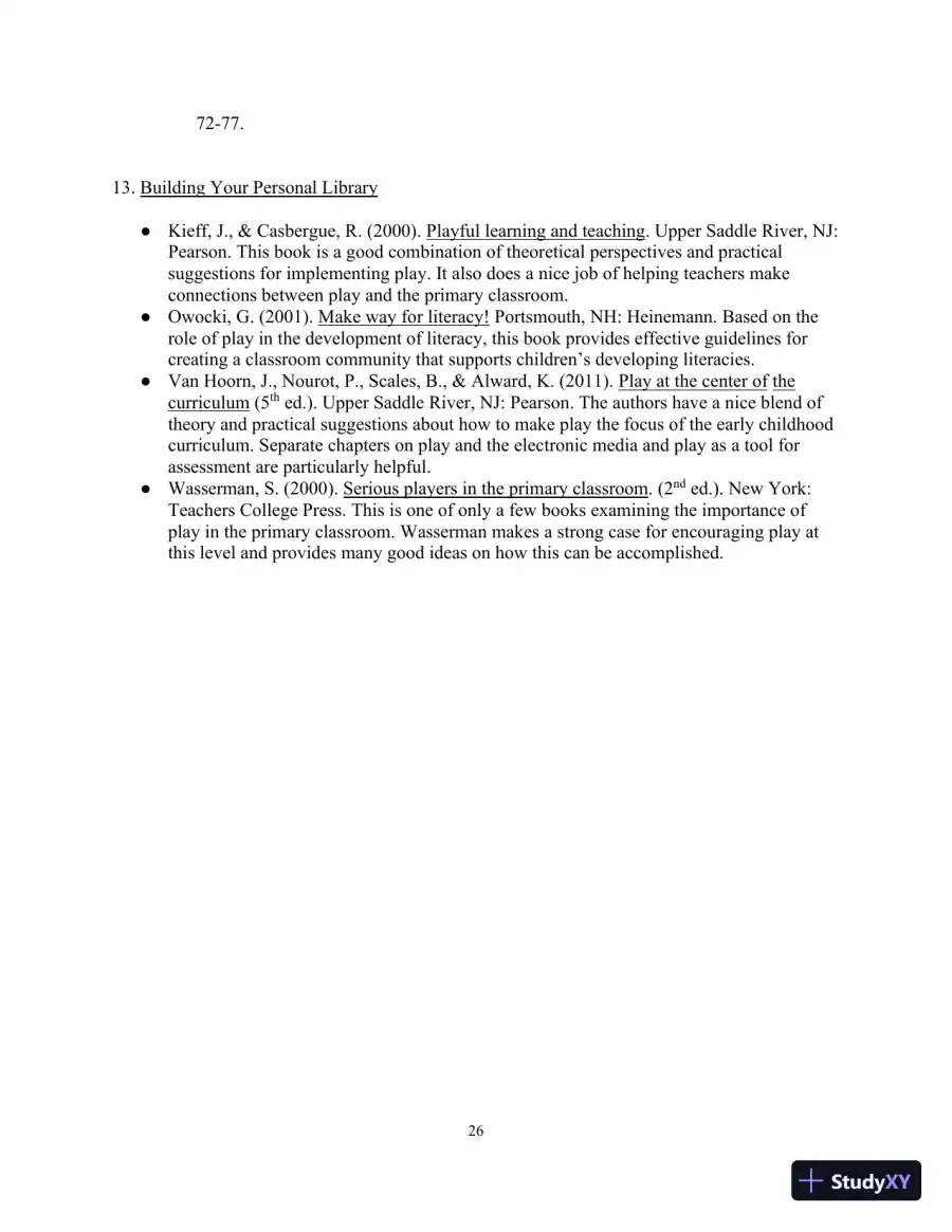 Class Notes for Teaching Young Children: An Introduction, 6th Edition, page 29