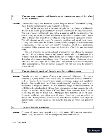 Financial Management: Theory And Practice, 2nd Edition Solution Manual - Page 11 preview image
