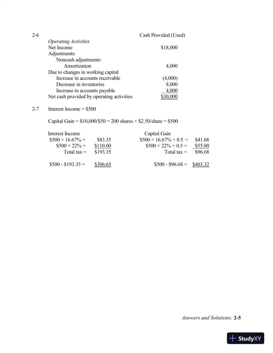 Financial Management: Theory And Practice, 2nd Edition Solution Manual, page 17