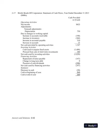 Financial Management: Theory And Practice, 2nd Edition Solution Manual - Page 24 preview image
