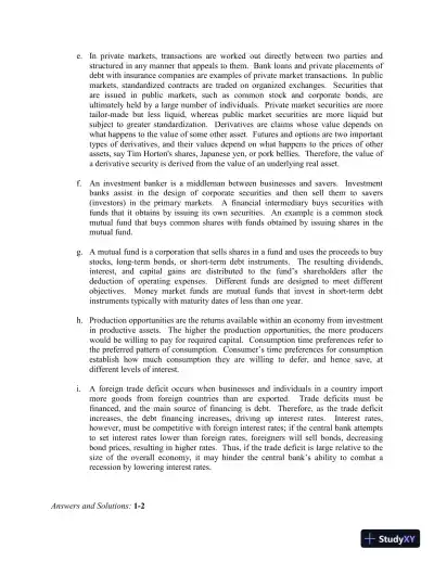 Financial Management: Theory And Practice, 2nd Edition Solution Manual - Page 3 preview image