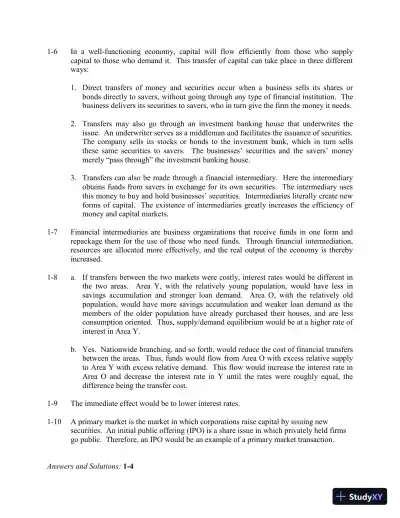 Financial Management: Theory And Practice, 2nd Edition Solution Manual - Page 5 preview image