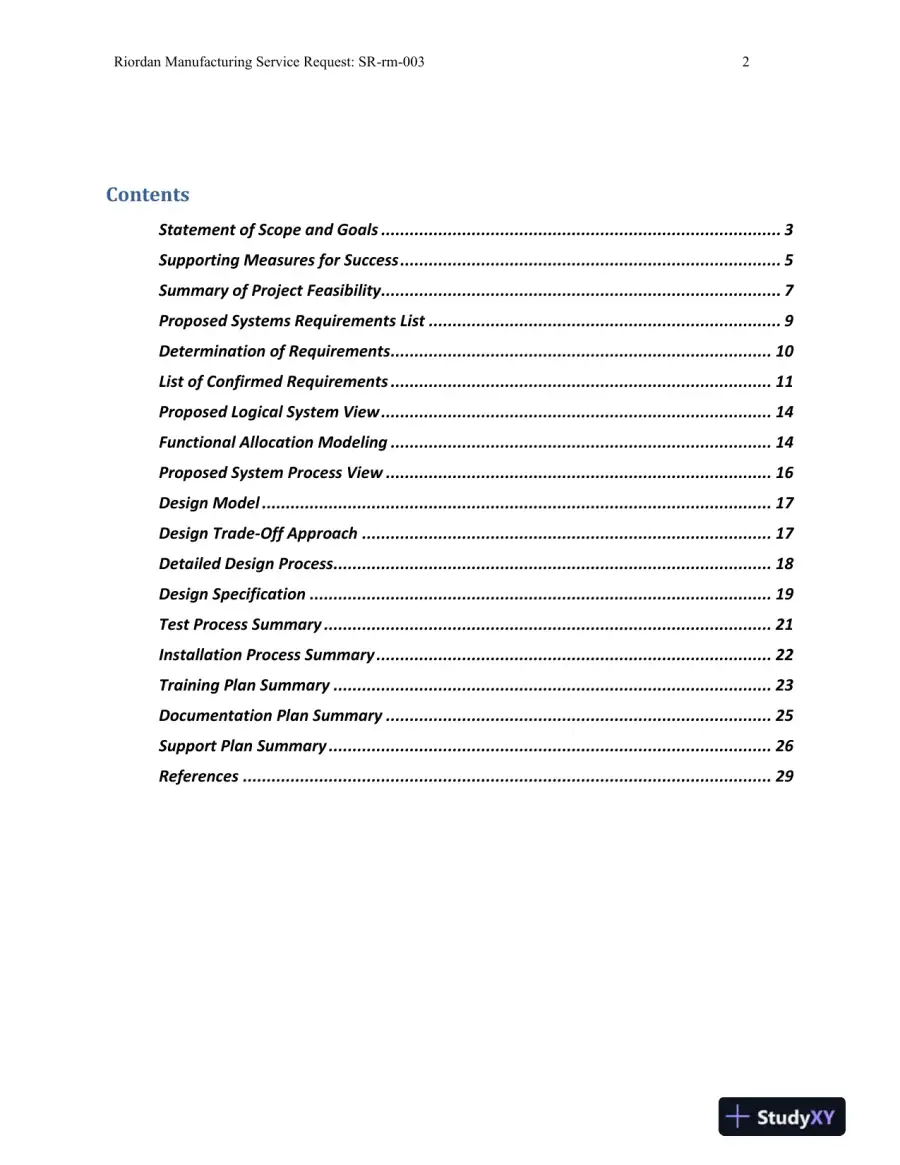 Riordan Manufacturing Service Request: SR-rm-003, page 3