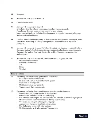 Teaching Students with Special Needs in Inclusive Settings, 5th Canadian Edition Test Bank - Page 10 preview image