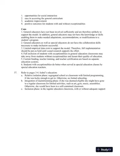 Teaching Students with Special Needs in Inclusive Settings, 5th Canadian Edition Test Bank - Page 5 preview image