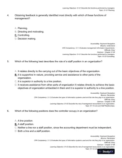 Managerial Accounting Tenth Canadian Edition Test Bank - Page 13 preview image