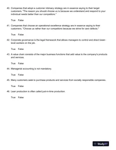 Managerial Accounting Tenth Canadian Edition Test Bank - Page 9 preview image