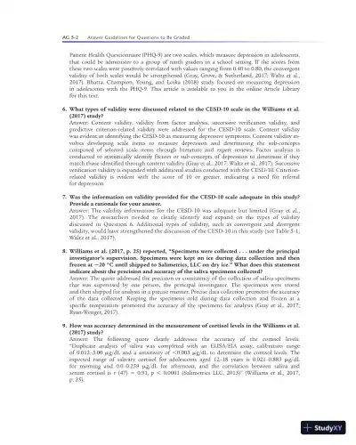 Solution Manual For Statistics for Nursing Research: A Workbook for Evidence-Based Practice, 3rd Edition - Page 14 preview image