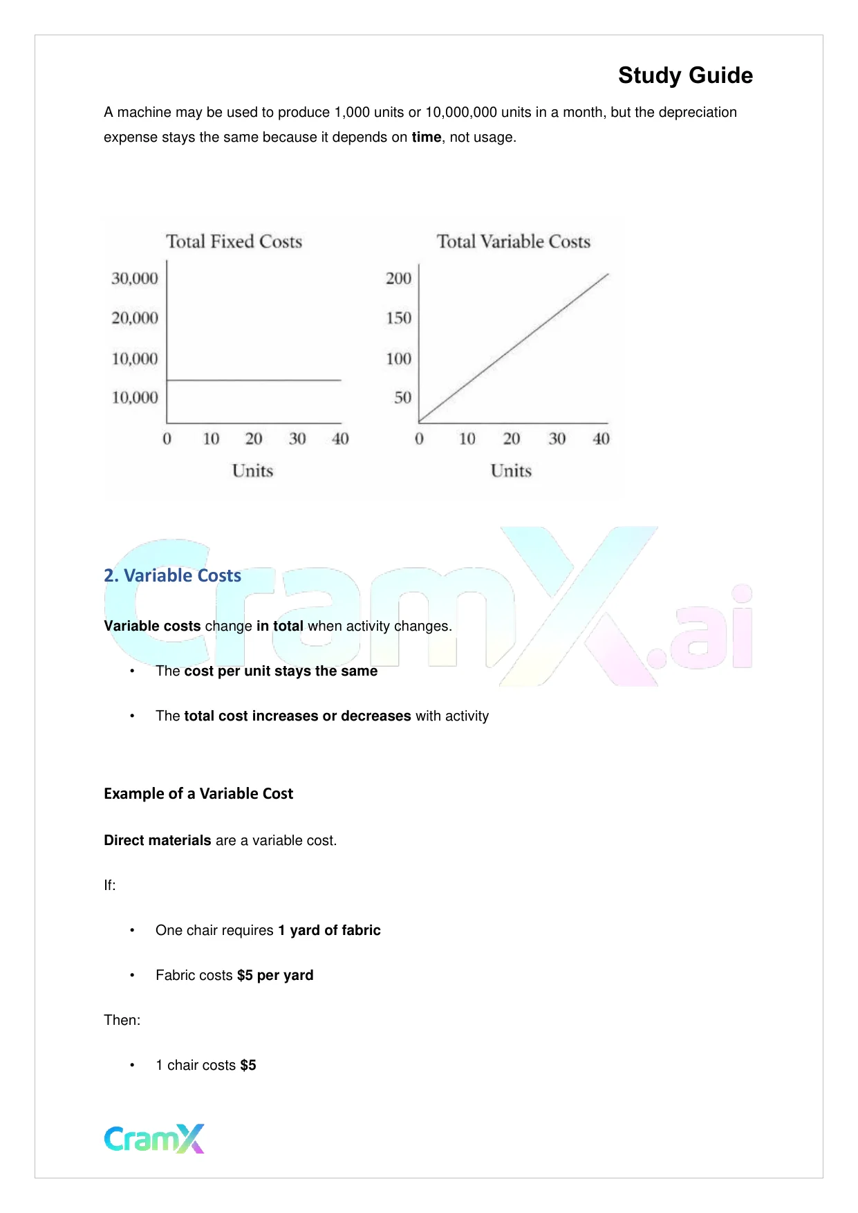 Accounting Principles II – Cost-Volume-Profit Relationships - Page 2 preview image