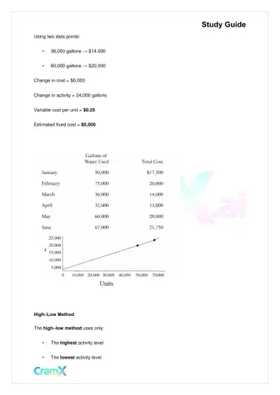 Accounting Principles II – Cost-Volume-Profit Relationships - Page 6 preview image