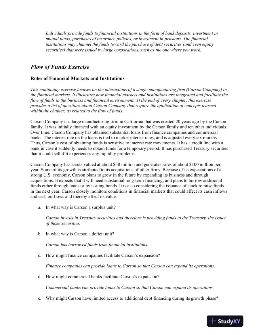 Financial Markets And Institutions, Abridged, 11th Edition Solution Manual, page 10