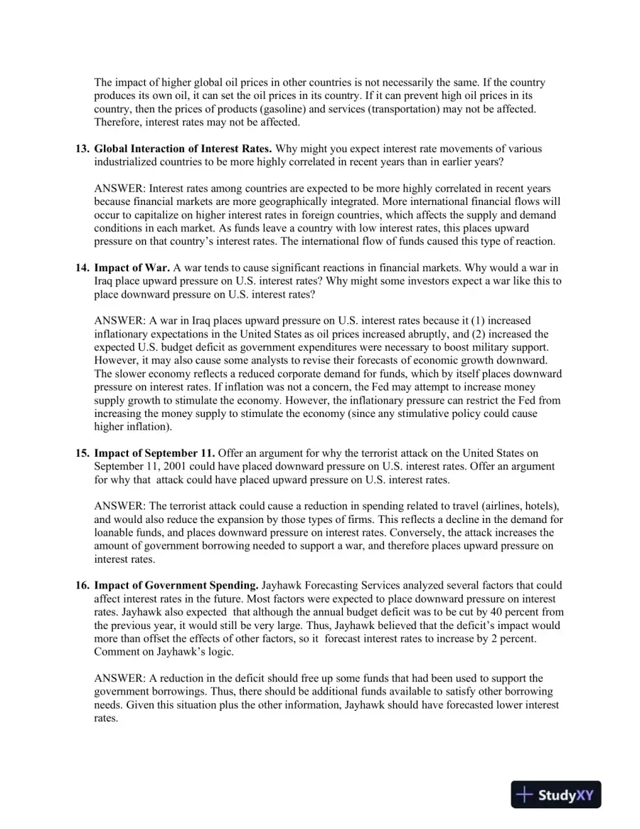 Financial Markets And Institutions, Abridged, 11th Edition Solution Manual, page 16