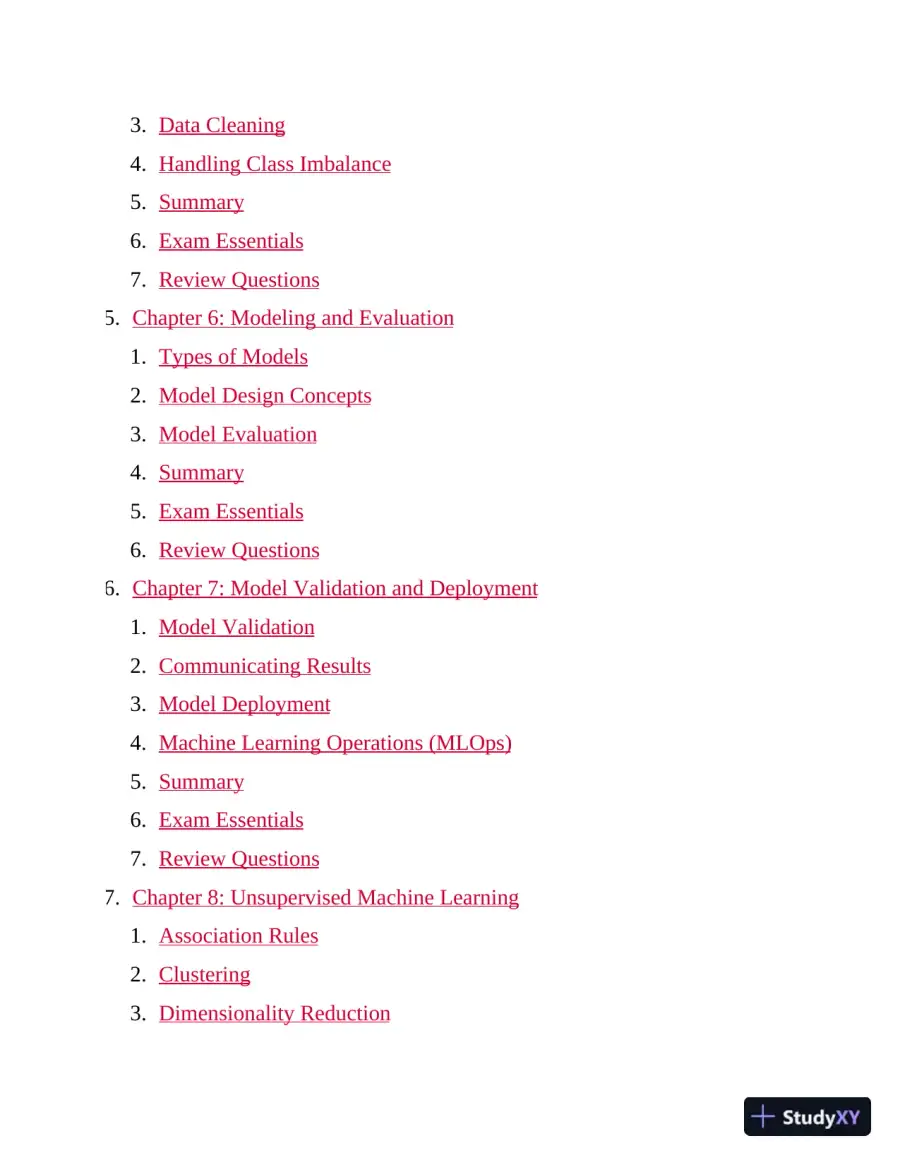 CompTIA DataX Study Guide: Exam DY0-001 (2024), page 5
