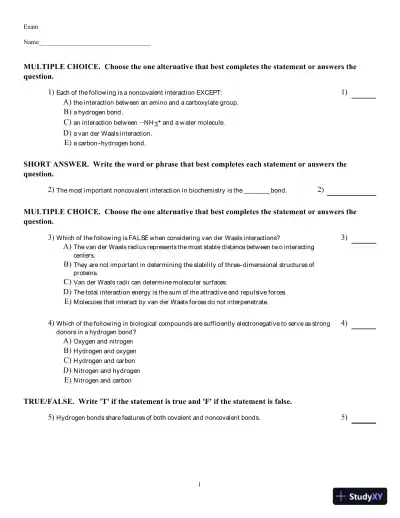 Marketing: An Introduction, 13th Edition Test Bank - Page 16 preview image