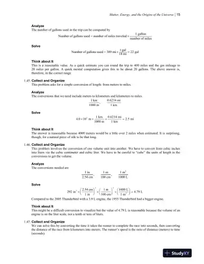Solution Manual for Chemistry: The Science in Context, 3rd Edition - Page 16 preview image