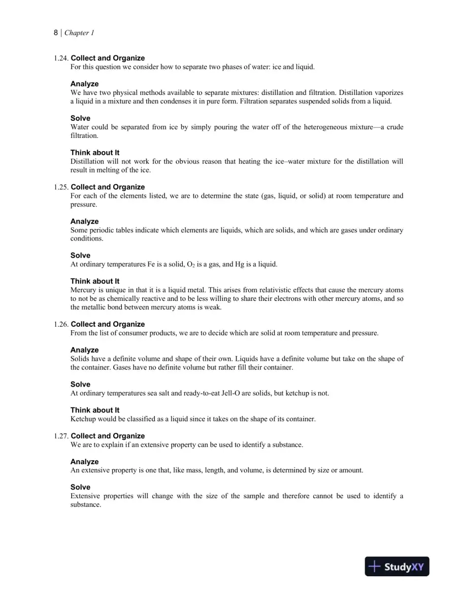 Solution Manual for Chemistry: The Science in Context, 3rd Edition, page 9