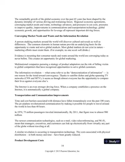 Solution Manual for Global Marketing, 8th Edition - Page 15 preview image