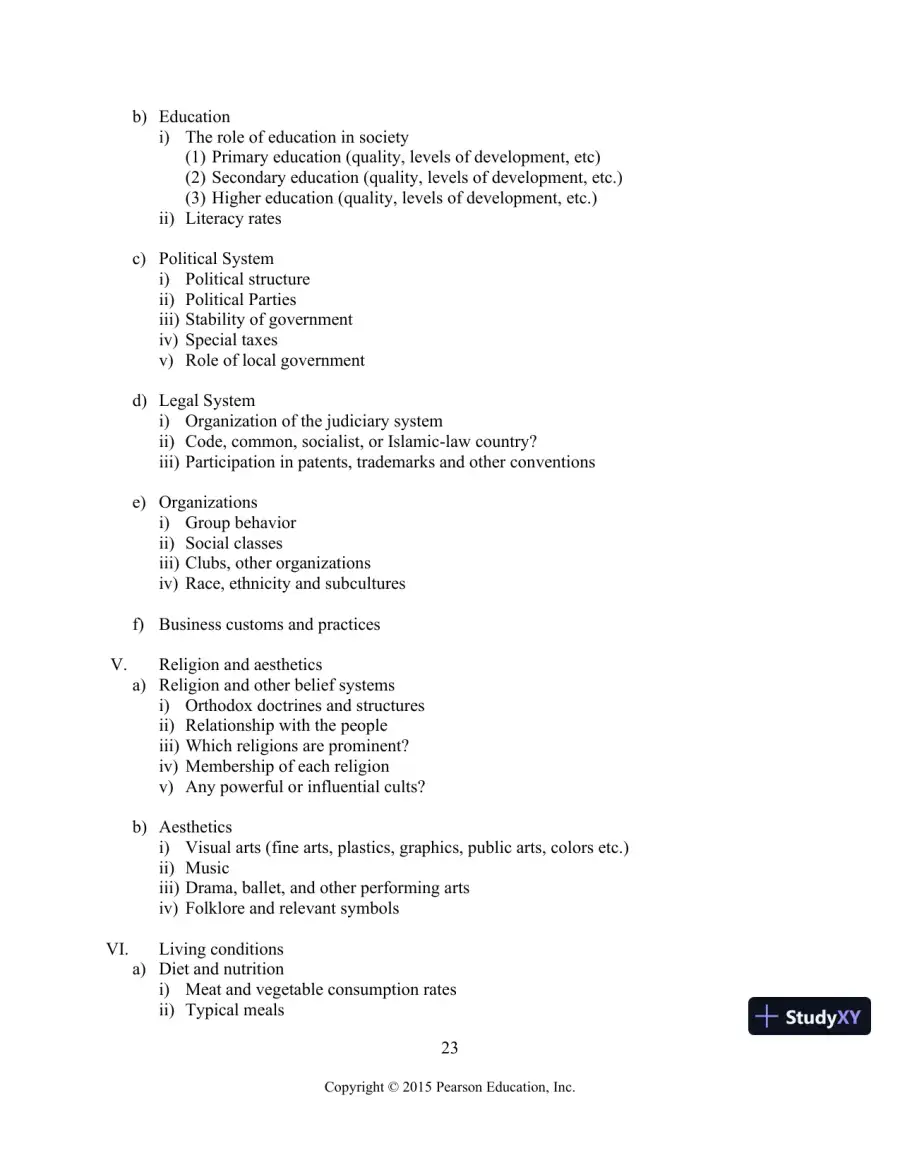 Solution Manual for Global Marketing, 8th Edition, page 24