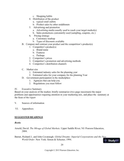 Solution Manual for Global Marketing, 8th Edition - Page 30 preview image