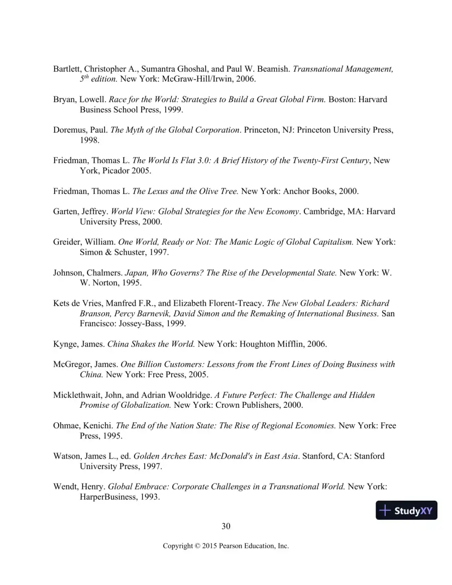 Solution Manual for Global Marketing, 8th Edition, page 31