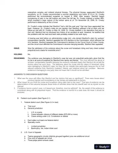 Solution Manual for Business Law: Principles for Today's Commercial Environment, 5th Edition - Page 10 preview image