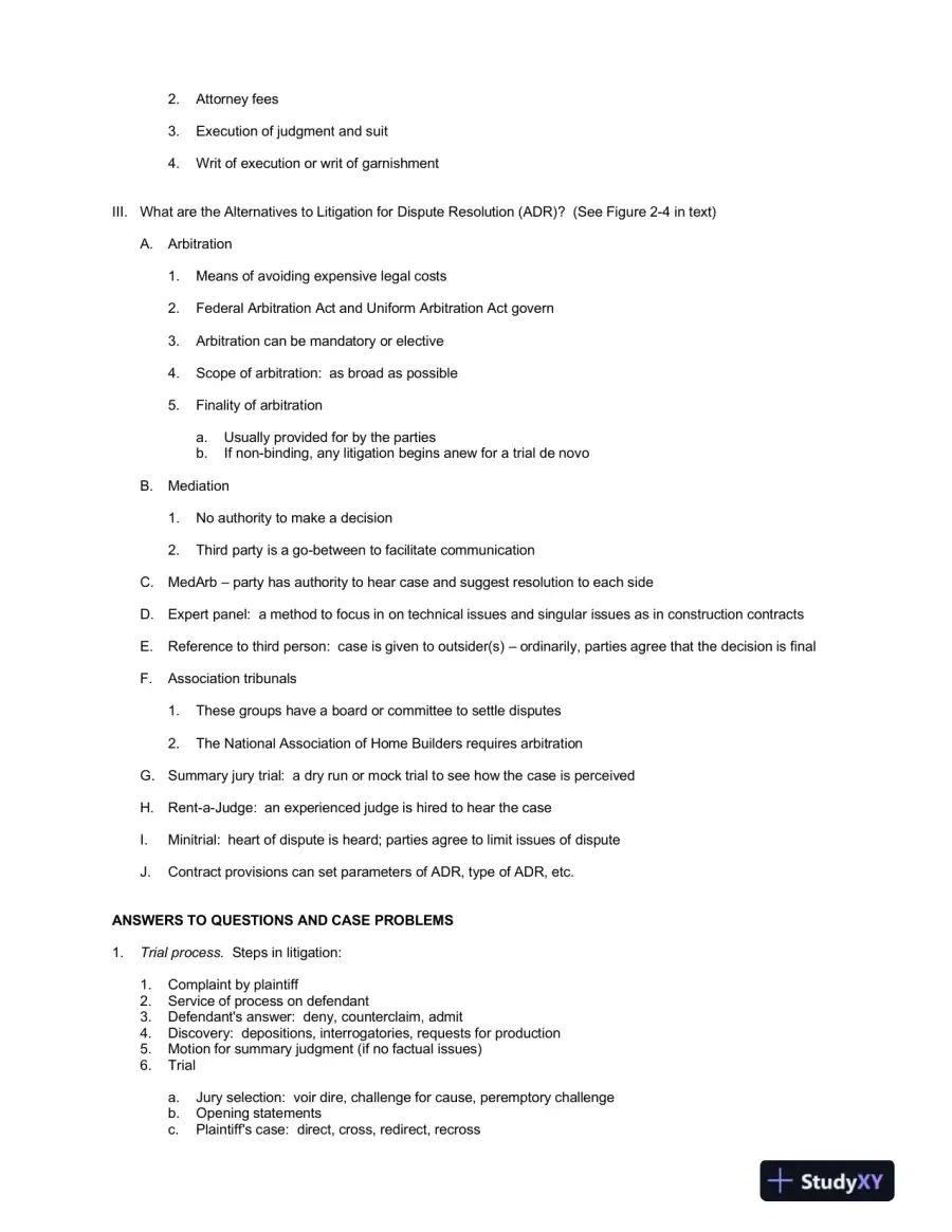 Solution Manual for Business Law: Principles for Today's Commercial Environment, 5th Edition, page 13