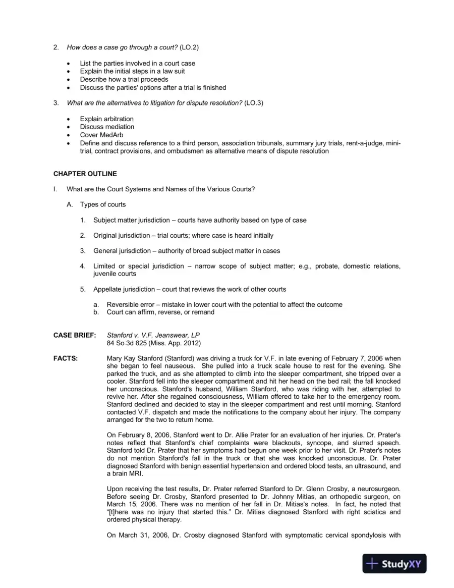 Solution Manual for Business Law: Principles for Today's Commercial Environment, 5th Edition, page 9