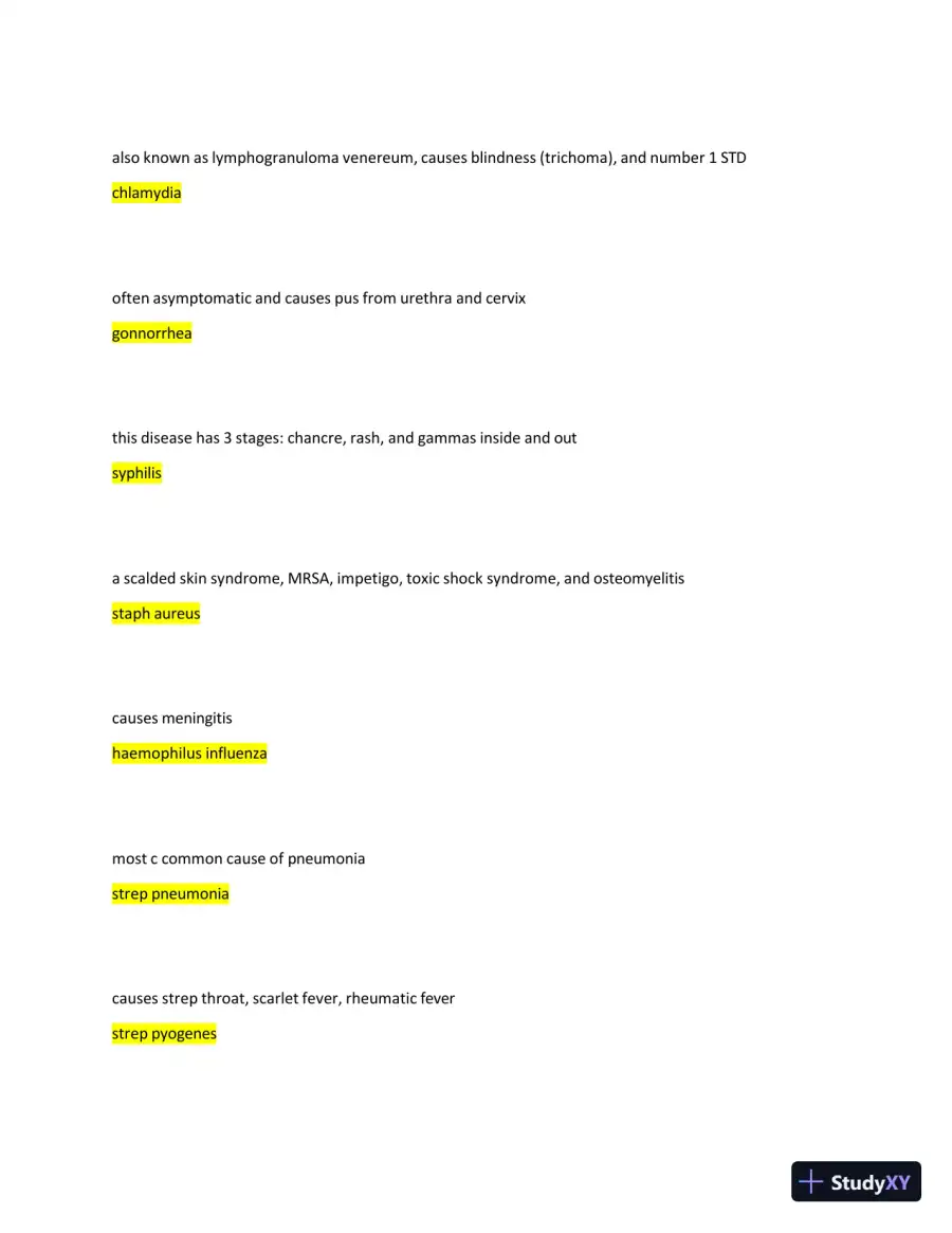 2024-2025 Boards: Microbiology - Vandy's Review PP Exam with Answers (55 Solved Questions), page 5