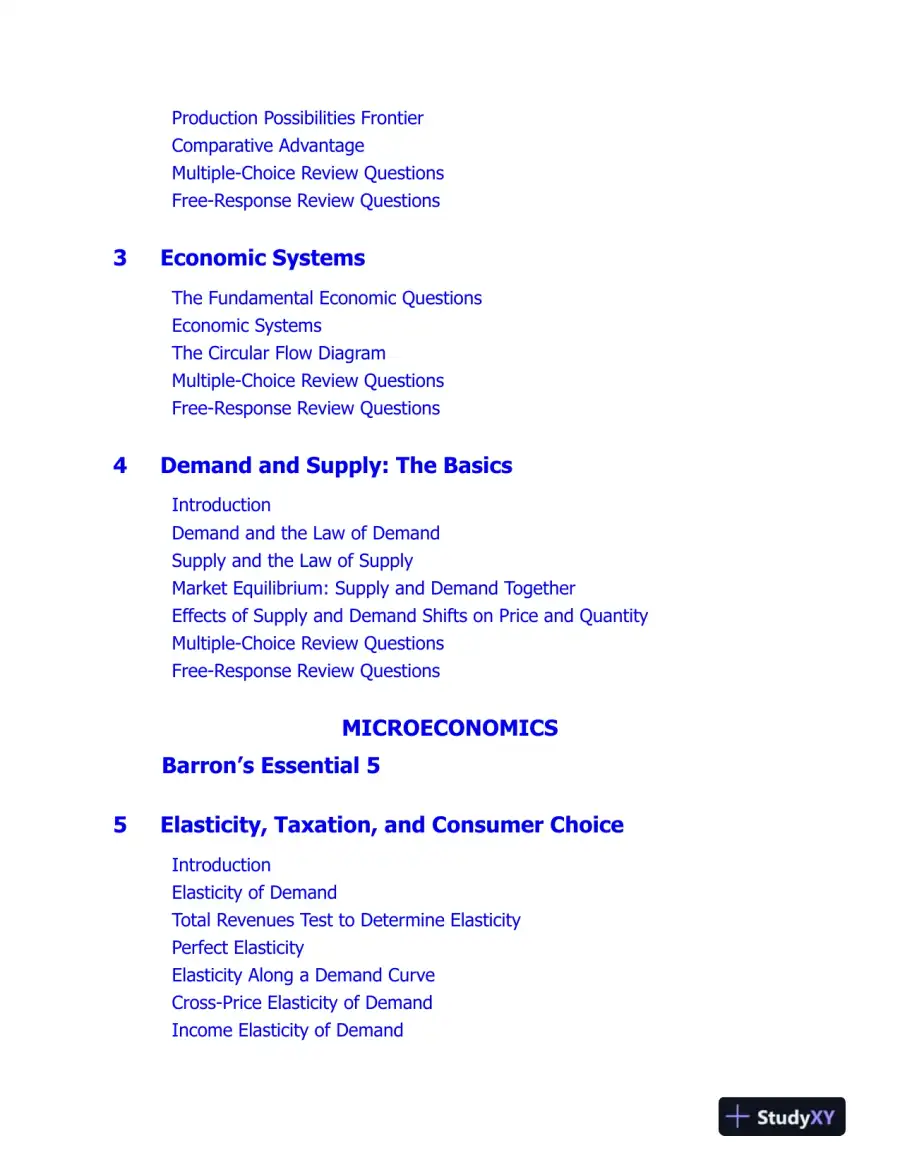 AP Microeconomics/Macroeconomics Premium, 2025: Prep Book with 4 Practice Tests + Comprehensive Review (2024), page 10
