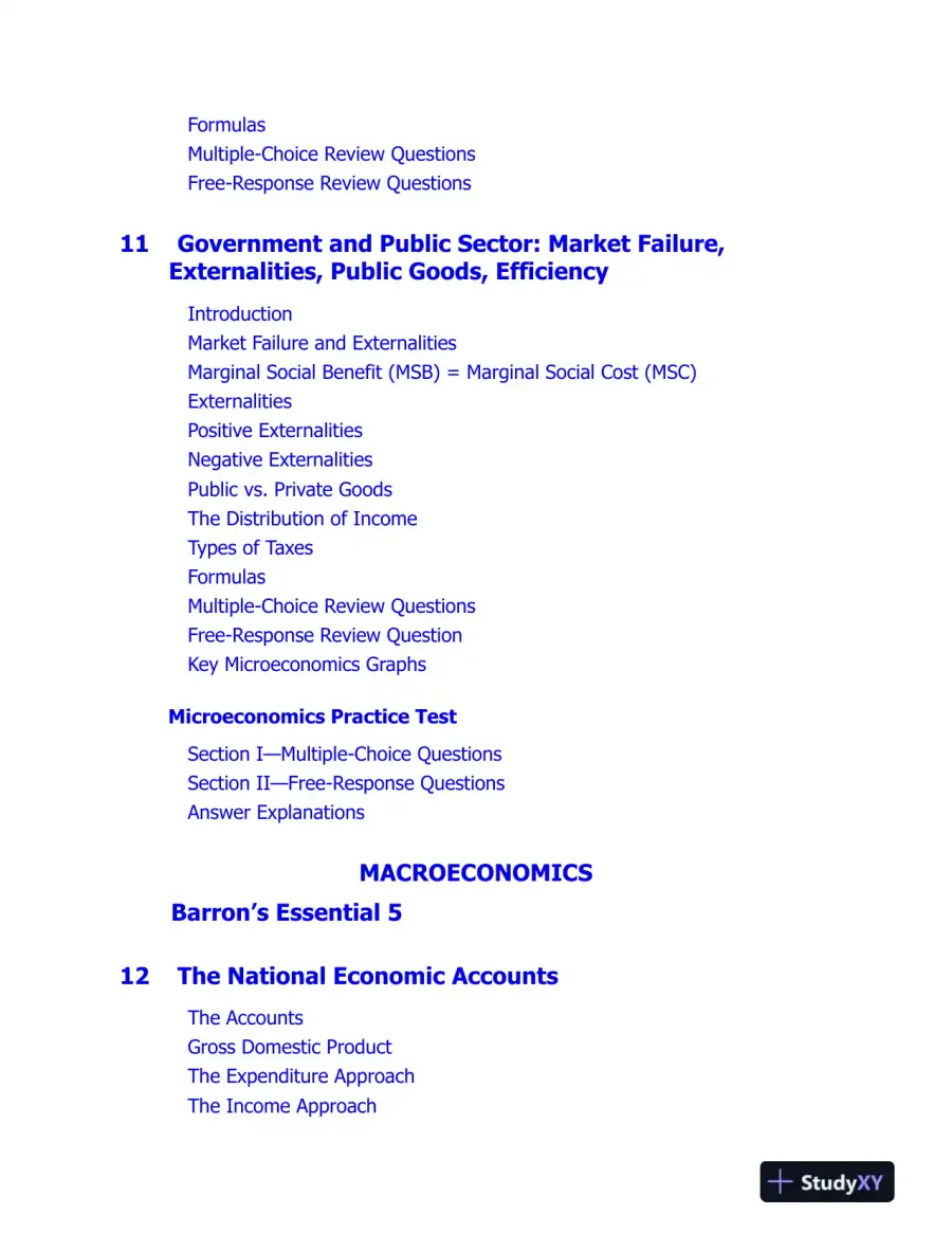 AP Microeconomics/Macroeconomics Premium, 2025: Prep Book with 4 Practice Tests + Comprehensive Review (2024), page 13