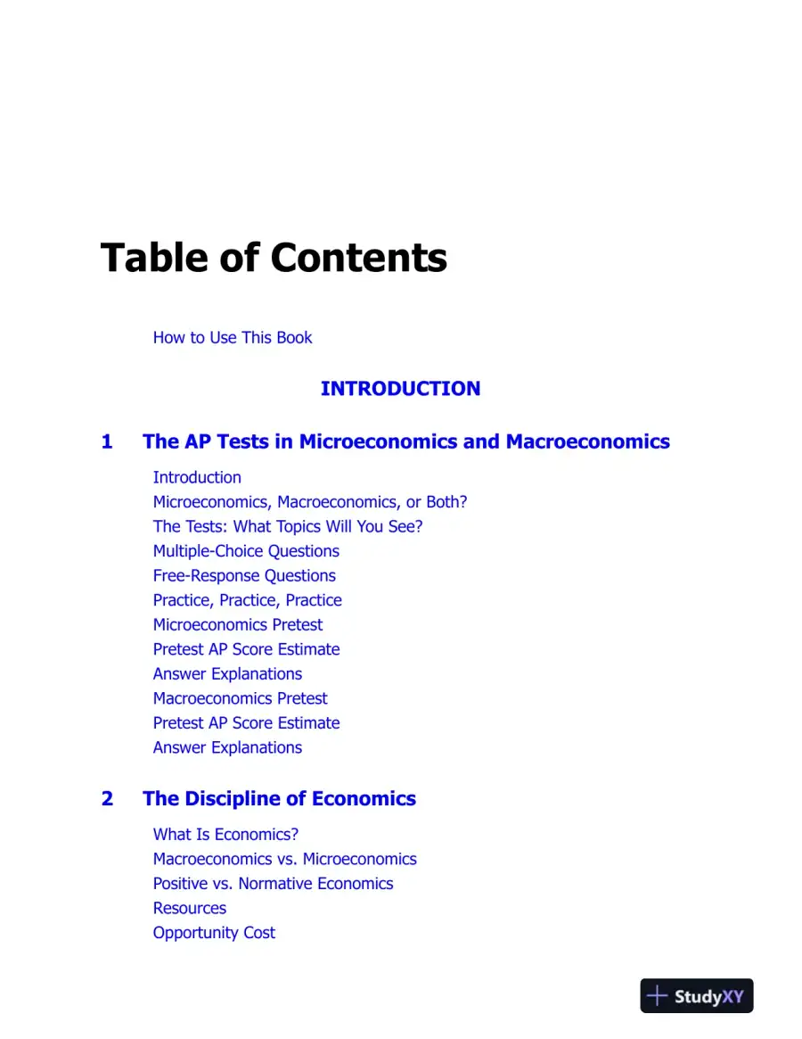 AP Microeconomics/Macroeconomics Premium, 2025: Prep Book with 4 Practice Tests + Comprehensive Review (2024), page 9