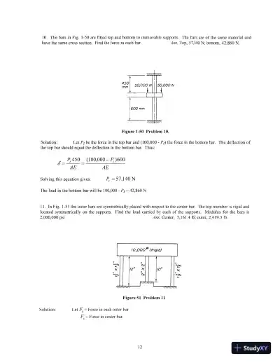 Solution Manual For Design Of Machine Elements, 8th Edition - Page 13 preview image
