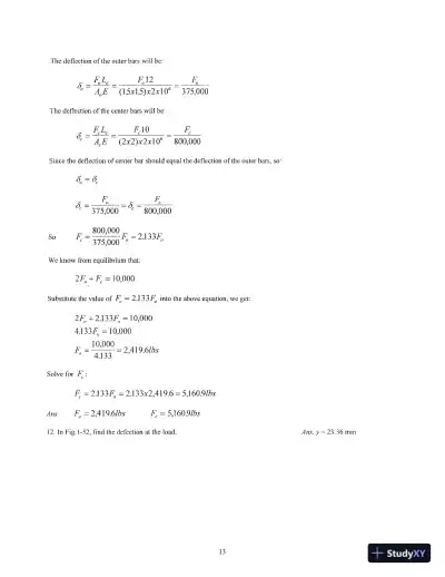 Solution Manual For Design Of Machine Elements, 8th Edition - Page 14 preview image