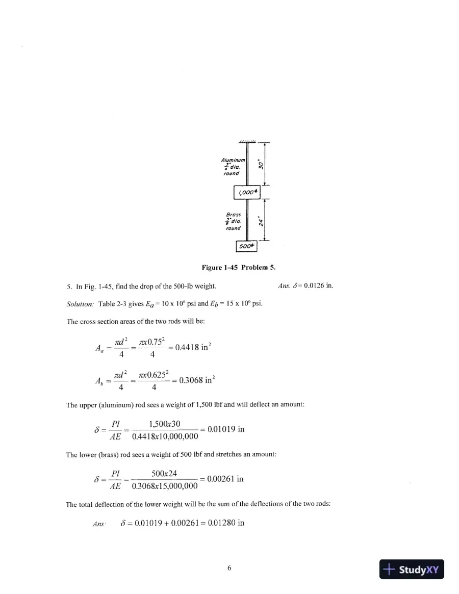 Solution Manual For Design Of Machine Elements, 8th Edition, page 7