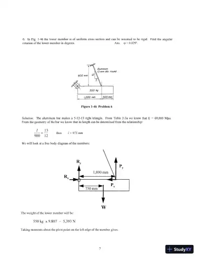 Solution Manual For Design Of Machine Elements, 8th Edition - Page 8 preview image