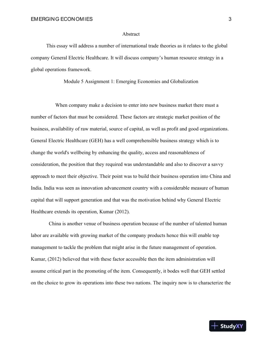 B6512 Global Business: Exploration and Evaluation of Culture and Economics, page 4