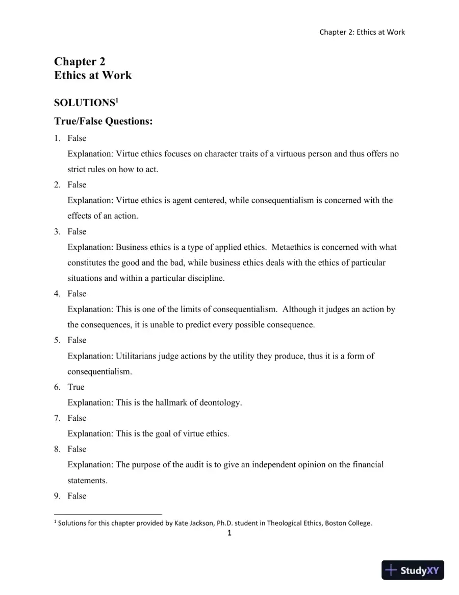 Solution Manual for Detecting Accounting Fraud: Analysis and Ethics, page 5