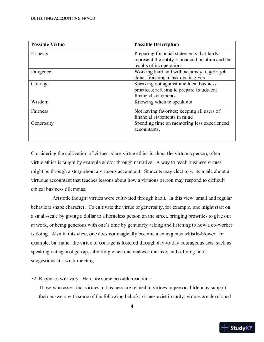 Solution Manual for Detecting Accounting Fraud: Analysis and Ethics, page 8