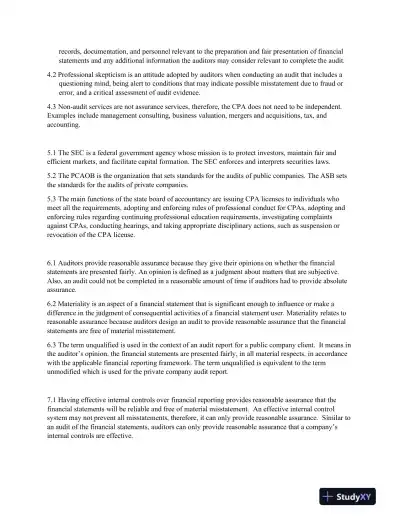 Solution Manual For Auditing: A Practical Approach with Data Analytics, 1st Edition - Page 12 preview image