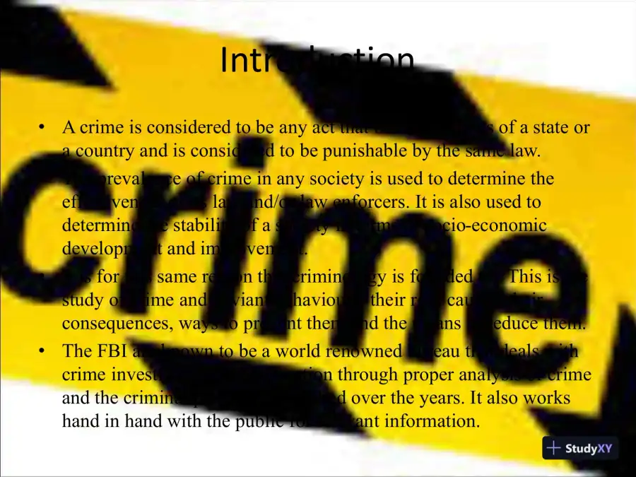 Robbery: The Root Causes Of Crime And The Theories That Explain It, page 3