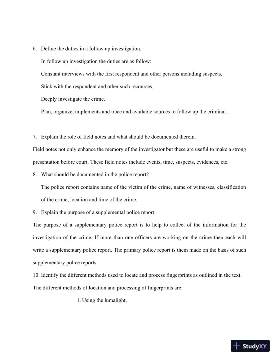 Fundamentals Of Criminal Investigation, page 4