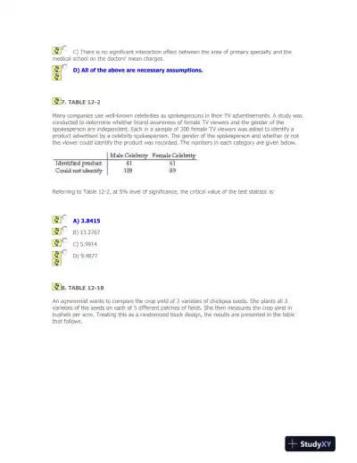 Statistical Analysis in Real Estate, Healthcare, and Marketing: ANOVA, Chi-Square, and Hypothesis Testing - Page 5 preview image