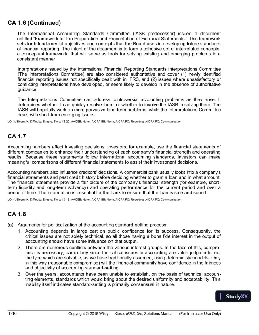 Intermediate Accounting: IFRS Edition, 3rd Edition Solution Manual, page 11