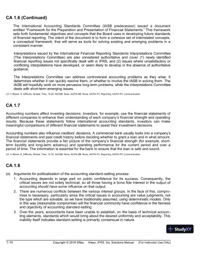 Intermediate Accounting: IFRS Edition, 3rd Edition Solution Manual - Page 11 preview image