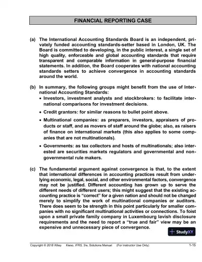 Intermediate Accounting: IFRS Edition, 3rd Edition Solution Manual - Page 16 preview image