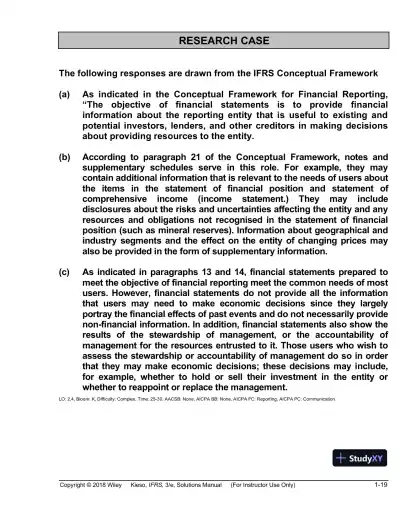 Intermediate Accounting: IFRS Edition, 3rd Edition Solution Manual - Page 20 preview image