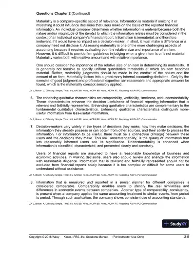 Intermediate Accounting: IFRS Edition, 3rd Edition Solution Manual - Page 26 preview image