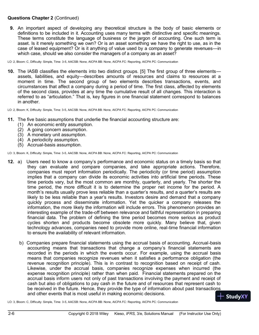 Intermediate Accounting: IFRS Edition, 3rd Edition Solution Manual, page 27